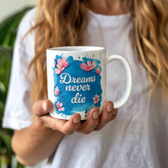 Dreams Never Die Inspirational 11oz Mug

Dream Big Ceramic Coffee Mug

Never Give Up Inspirational Mug

Dreams & Motivation 11oz Ceramic Mug

Keep Chasing Your Dreams Coffee Mug

Dream Big Inspirational Coffee Cup

Dreams Never Die Motivational Mug

Believe in Your Dreams Ceramic Mug

Inspirational Dreamer 11oz Coffee Mug

Dreams Forever Motivational Ceramic Mug