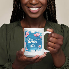 Dreams Never Die Inspirational 11oz Mug

Dream Big Ceramic Coffee Mug

Never Give Up Inspirational Mug

Dreams & Motivation 11oz Ceramic Mug

Keep Chasing Your Dreams Coffee Mug

Dream Big Inspirational Coffee Cup

Dreams Never Die Motivational Mug

Believe in Your Dreams Ceramic Mug

Inspirational Dreamer 11oz Coffee Mug

Dreams Forever Motivational Ceramic Mug