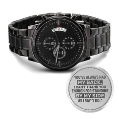 Groomsman Thank You Men's Watch

Groomsman Friendship Gift Watch

Best Groomsman Ever Men's Watch

Groomsman Appreciation Wristwatch

To My Groomsman With Gratitude Watch

Groomsman Wedding Keepsake Watch

Loyal Friend Groomsman Men's Watch

Groomsman Thank You Gift Wristwatch

Best Man & Groomsman Gift Watch

Forever Grateful Groomsman Men's Watch