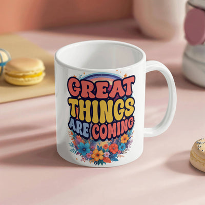 Great Things Are Coming Inspirational White Mug

Good Things Are Coming Motivational Ceramic Mug

Positive Future Inspirational Coffee Mug

Great Things Ahead White Ceramic Mug

Stay Hopeful Inspirational Coffee Mug

Something Great Is Coming Motivational Mug

Positive Vibes Great Things Ceramic Mug

New Beginnings Inspirational White Mug

Hope and Inspiration Ceramic Coffee Mug

Great Things Ahead Motivational Gift Mug
