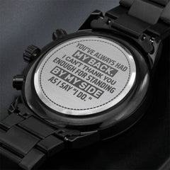 Groomsman Thank You Men's Watch

Groomsman Friendship Gift Watch

Best Groomsman Ever Men's Watch

Groomsman Appreciation Wristwatch

To My Groomsman With Gratitude Watch

Groomsman Wedding Keepsake Watch

Loyal Friend Groomsman Men's Watch

Groomsman Thank You Gift Wristwatch

Best Man & Groomsman Gift Watch

Forever Grateful Groomsman Men's Watch