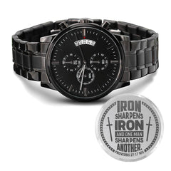 Iron Sharpens Iron Inspirational Men's Watch

Strength & Brotherhood Men's Watch

Iron Sharpens Iron Faith Watch

Men's Inspirational Strength Wristwatch

Brotherhood & Faith Men's Watch

Strong Men Inspire Men Watch

Iron Sharpens Iron Christian Watch

Men's Motivation & Strength Watch

Faith and Fellowship Men's Wristwatch

Inspirational Men's Iron Sharpens Iron Watch