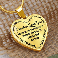 Grandma Loves You Forever Heart Necklace

From Grandma With Love Heart Necklace

Grandma’s Love Keepsake Heart Necklace

To My Grandchild Grandma Loves You Necklace

Grandma’s Forever Love Heart Necklace

Loved by Grandma Sentimental Necklace

Grandma’s Heart Full of Love Necklace

Always Loved by Grandma Heart Necklace

Grandma’s Special Love Keepsake Necklace

Grandma Loves You Forever Gift Necklace