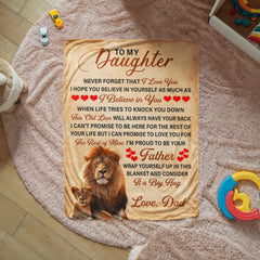 To My Daughter This Old Lion Sherpa Blanket

This Old Lion To My Daughter Fleece Blanket

To My Daughter Lion Love Sherpa Blanket

My Daughter From This Old Lion Cozy Blanket

To My Beloved Daughter Lion Fleece Blanket

This Old Lion's Love Daughter Blanket

To My Daughter Strength & Love Sherpa Blanket

Father to Daughter Old Lion Keepsake Blanket

To My Amazing Daughter Lion Sherpa Blanket

This Old Lion Daughter Love & Protection Blanket