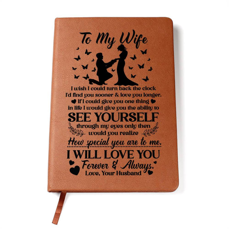To My Wife With Love Leather Journal

My Beloved Wife Leather Journal

To My Wonderful Wife Journal

Love You Forever Wife Leather Journal

For My Beautiful Wife Journal

My Wife, My Love Leather Journal

To My Precious Wife Keepsake Journal

Romantic Wife Leather Writing Journal

A Special Journal for My Wife

Forever Yours Wife Leather Journal